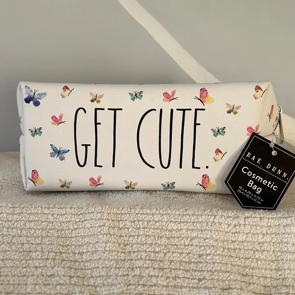 Rae Dunn get cute cosmetic bag - Picture 6 of 11